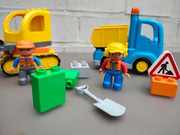 Duplo graafmachine - rupsband 10812 (compleet) beschikbaar voor biedingen