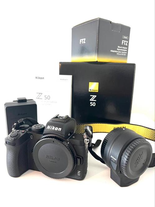 Nikon Z50 body in nieuwstaat, Audio, Tv en Foto, Fotocamera's Digitaal, Nikon, Ophalen of Verzenden