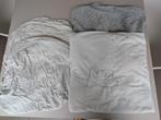 Dekentje baby met dons voor babybed + 2 hoeslakens, Huis en Inrichting, Slaapkamer | Beddengoed, Ophalen of Verzenden, Gebruikt
