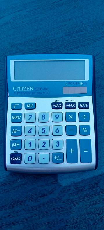 Citizen CDC-80 zonnecalculator beschikbaar voor biedingen