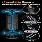 RC Monster Truck | poussette | LIVRAISON GRATUITE, Neuf, -, DEERC, -