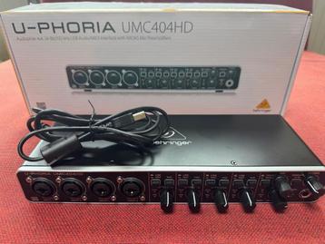 Interface audio/MIDI USB Behringer UMC404HD, Enlèvement, Comme neuf