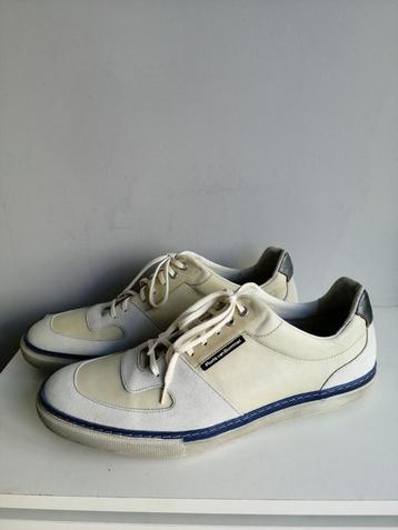 Floris van Bommel lederen sneakers maat 10 beschikbaar voor biedingen