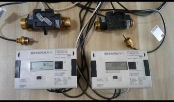 2 compteurs d'énergie à ultrasons Sharky 775 complet avec co