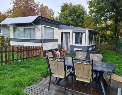 Stacaravan,moet van camping weg! Bieden!, Caravans en Kamperen, Stacaravans, tot en met 4, Ophalen