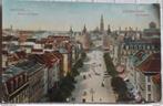 ANVERS : Très ancienne carte postale couleur +-1910 .Vue aér, Collections, Affranchie, Enlèvement ou Envoi, Anvers, Avant 1920