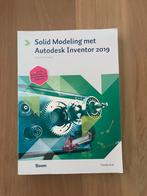 Jan Bootsma - Solid modeling met Autodesk Inventor 2019, Boeken, Informatica en Computer, Ophalen, Zo goed als nieuw, Jan Bootsma