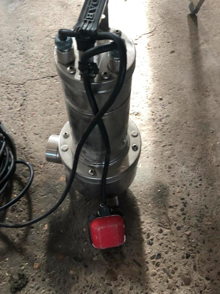 DAB dompelpomp, volledig Rvs, vuilwaterpomp, Tuin en Terras, Waterpompen, Gebruikt, Elektrisch, Dompelpomp, Ophalen of Verzenden