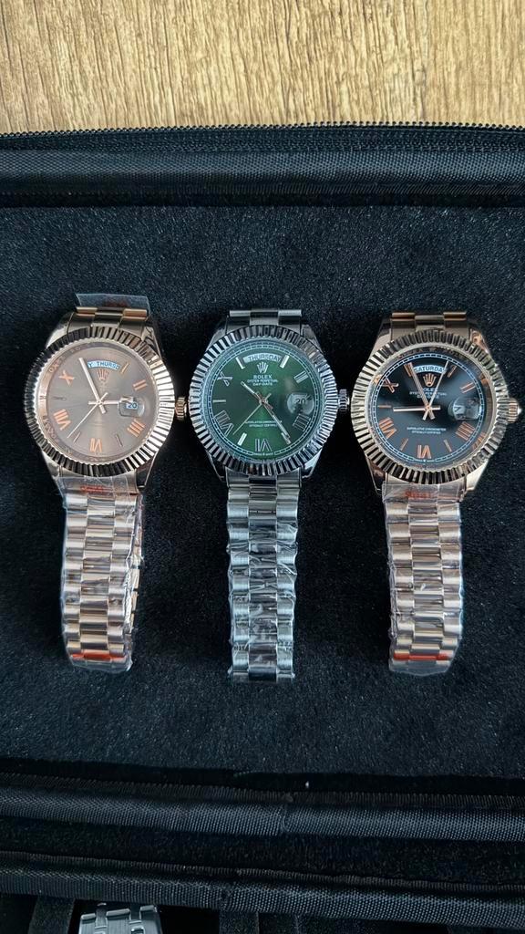 Rolex Daydate, Handtassen en Accessoires, Horloges | Heren, Nieuw, Overige merken, Ophalen