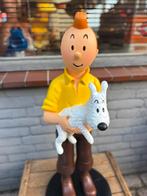 Kuifje met Bobbie beeld, Verzamelen, Stripfiguren, Ophalen, Kuifje, Zo goed als nieuw, Beeldje of Figuurtje