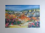 ELLA FORT / PROVENCE FRANCE / KLEURLITHO / 56x76cm / SIG, Enlèvement ou Envoi