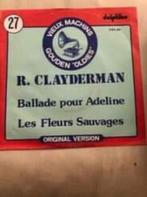 7" Richard Clayderman, Ballade pour Adeline / Les fleurs sau, Ophalen of Verzenden