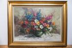 Nature morte florale de J.J. Foulon - beau format, Ophalen