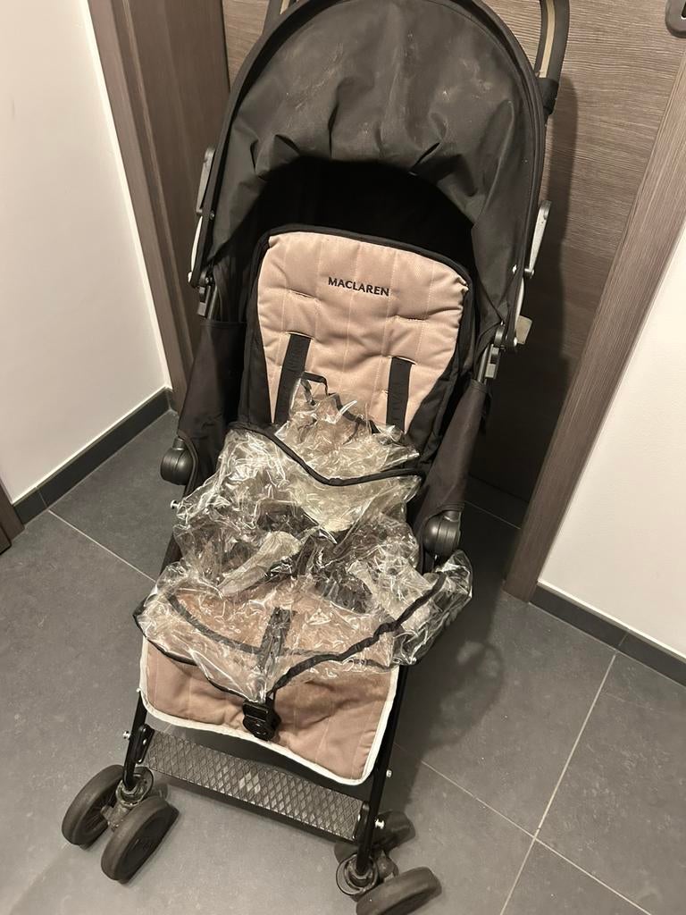 Pousette mc laren quest + chancelière, Enlèvement, Utilisé, Poussette, Autres marques