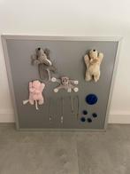 Magneetbord IKEA met magneten, Huis en Inrichting, Woonaccessoires | Memoborden, Ophalen, Zo goed als nieuw, Magneetbord