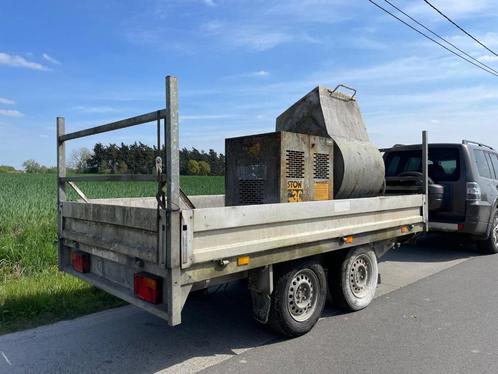 geremde dubbelasser tot 2700 kg (met of zonder molen), Auto diversen, Aanhangers en Bagagewagens, Gebruikt, Ophalen