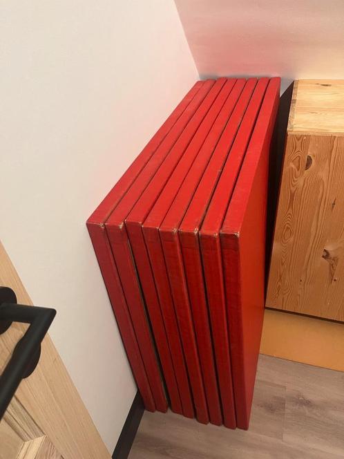 8 rode judo matten afm. 90x100x4 cm, Sport en Fitness, Vechtsporten en Zelfverdediging, Gebruikt, Judo, Vechtsportmaterialen, Ophalen