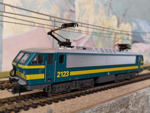 NMBS SNCB HLE2123 Série 21 / DC Analogique Lima, Hobby & Loisirs créatifs, Trains miniatures | HO, Comme neuf, Locomotive, Lima