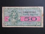 50 Cents ND (1954-1958) US Army / Verenigde Staten p-M32, Postzegels en Munten, Bankbiljetten | Amerika, Los biljet, Verzenden