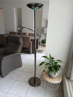Staande lamp met leeslamp, Huis en Inrichting, Lampen | Vloerlampen, Ophalen, Zo goed als nieuw