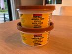 2 potjes Soudal stopverf teak (bruin) 2x 500g, Ophalen of Verzenden, Nieuw