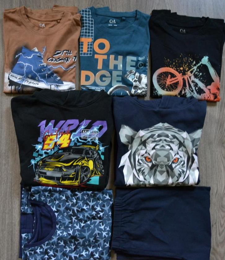 Pakket kledij maat 146 - 16 stuks, Kinderen en Baby's, Kinderkleding | Kinder-kledingpakketten, Gebruikt, Maat 146, Ophalen of Verzenden