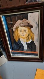 HEEL MOOI SCHILDERIJ WENEND KIND, Antiek en Kunst, Ophalen