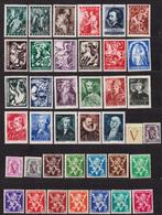 België 1944 volledig jaar **, Postzegels en Munten, Verzenden, Postfris, Postfris