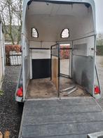 2 paarden remorque / trailer gekeurd tot 2027, Enlèvement, Utilisé, Bois, Remorque 2 chevaux
