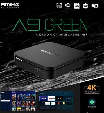 AMIKO A9 Green 2gb ram / 8gb / MyTV2