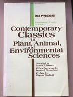 Contemporary Classics in Plant, Animal and Environmental Sci, Boeken, Natuur, Ophalen of Verzenden