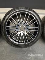 18” originele Mercedes C W206 velgen + winterbanden 5x112, Pneus et Jantes, Pneus hiver, Enlèvement ou Envoi, Véhicule de tourisme