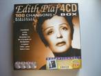 Edith Piaf - Coffret 30x30cm avec 4 CD, CD & DVD, CD | Autres CD, Comme neuf, Coffret, Enlèvement ou Envoi