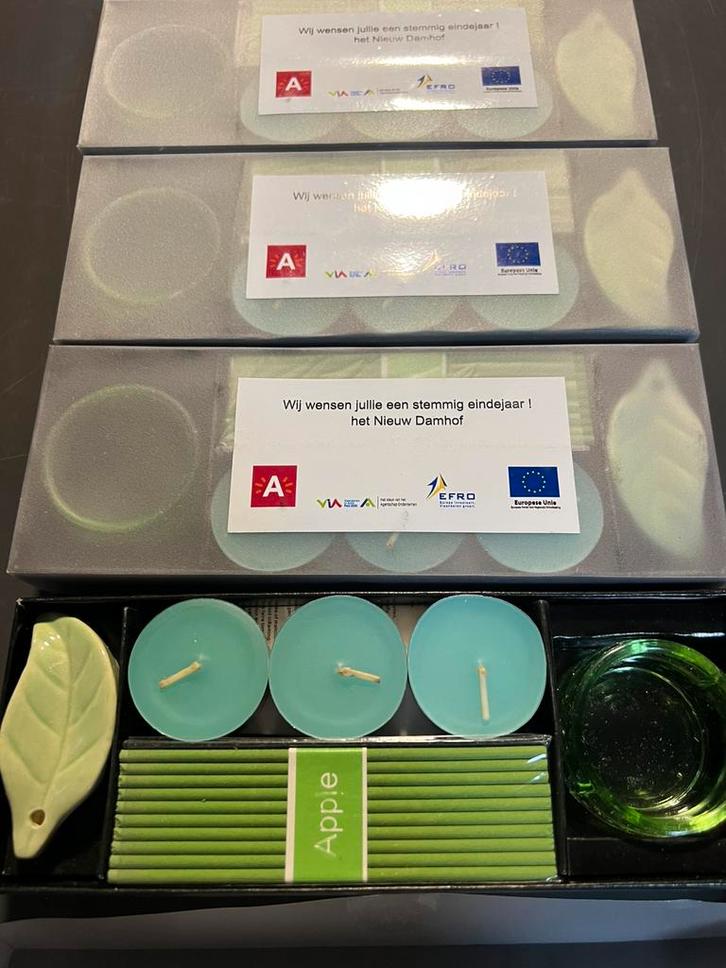 100 stuks appel thee kaarsen set, Huis en Inrichting, Woonaccessoires | Kandelaars en Kaarsen, Nieuw, Kaars, Minder dan 25 cm