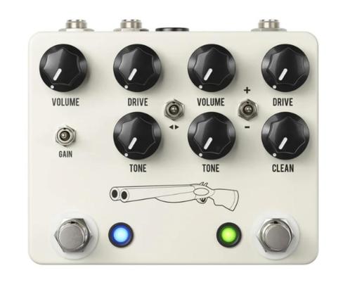 JHS Double Barell V4 - Mint, Muziek en Instrumenten, Effecten, Distortion, Overdrive of Fuzz, Ophalen of Verzenden