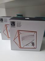 Prachtige koperen fotokaders van het merk Umbra NIEUW!, Ophalen of Verzenden, Nieuw