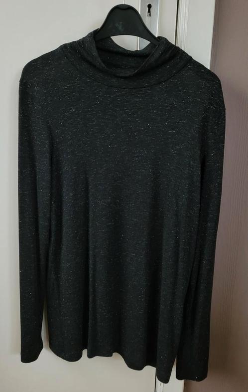 Fijn bloesje merk Xandres, L...als nieuw, Kleding | Dames, Blouses en Tunieken, Zo goed als nieuw, Maat 42/44 (L), Zwart, Ophalen of Verzenden