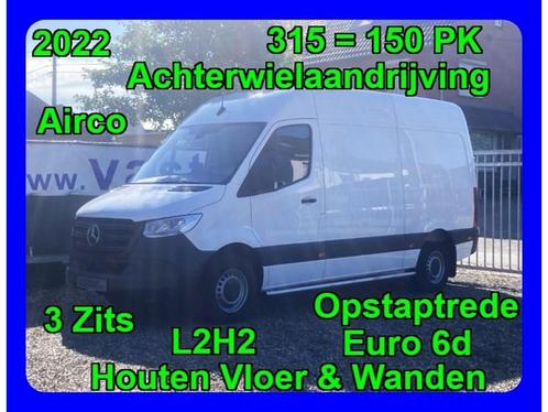 Mercedes-Benz Sprinter 315 26750€+BTW / L2 H2  L2H2 / 3 Zit, Autos, Mercedes-Benz, Entreprise, Sprinter Combi, ABS, Airbags, Air conditionné