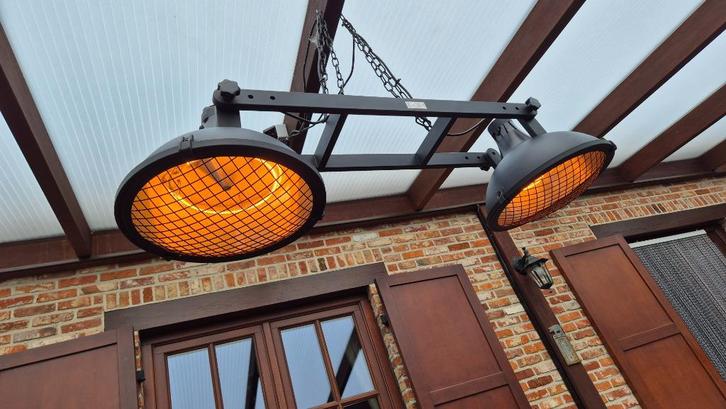 INDUS II-3000H Terrasverwarmer, Tuin en Terras, Terrasverwarmers, Zo goed als nieuw, Elektrisch, Plafond, Ophalen