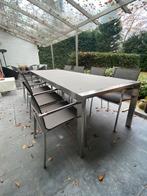 stijlvolle tafel voor binnen of buiten, Ophalen, Zo goed als nieuw, Glas