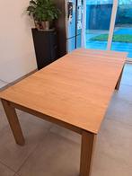 Te koop - Uitschuifbare Tafel 200/404x100x75 (Eikenhout), Huis en Inrichting, Tafels | Eettafels, Ophalen, Zo goed als nieuw, Eikenhout