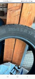 Autobanden zo goed als nieuw. 215  55 R17., Auto-onderdelen, Banden en Velgen, Ophalen, Band(en)