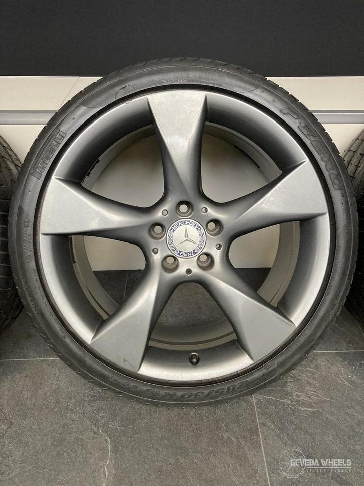 19” originele Mercedes-Benz CLS W218 velgen + banden 5x112, Auto-onderdelen, Banden en Velgen, Banden en Velgen, Zomerbanden, 19 inch