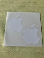 2 grote Apple stickers 7 cm, Enlèvement ou Envoi, Marque