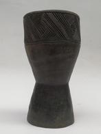 Mooie Kuba beker in hout - Afrika - Congo - 20ste eeuw, Antiek en Kunst, Curiosa en Brocante, Ophalen of Verzenden