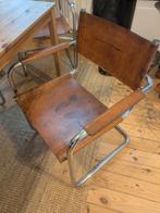 vintage design Bauhaus Marcel Breuer, Huis en Inrichting, Ophalen, Gebruikt, Bruin, Leer
