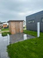 Chalet Arcaro sleutel op de deur@Polderpark 2 Nieuwpoort, Caravanes & Camping