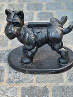 Tuin hond in gietijzeren voetenschraper, Tuin en Terras, Tuinwanddecoratie, Ophalen of Verzenden