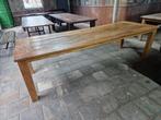 Grote tafel (280 cm) landelijke stijl voor binnen of buiten, Utilisé, Enlèvement ou Envoi