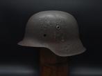 Duitse M42 helm relic, Ophalen of Verzenden, Helm of Baret, Landmacht
